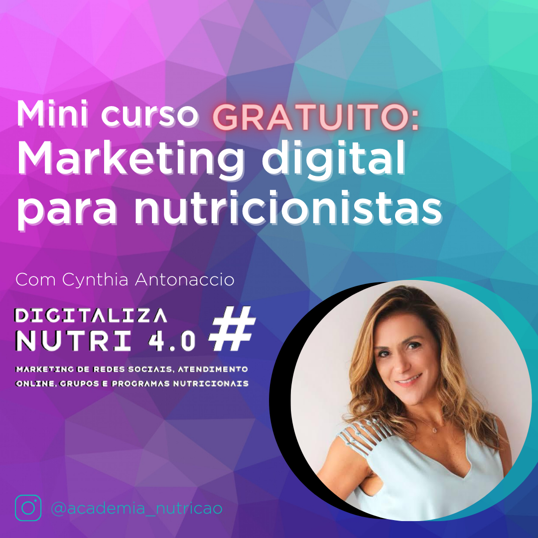 Digitaliza Nutri – Marketing digital para nutricionistas